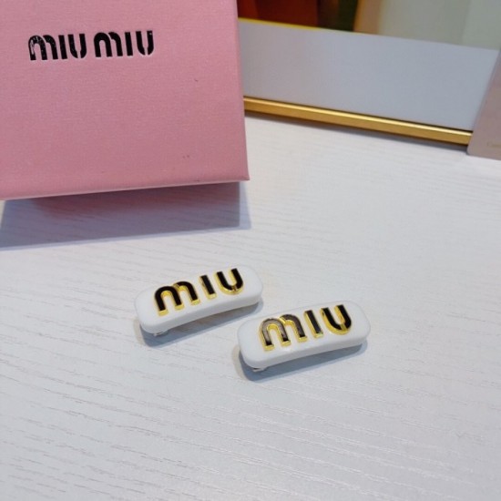 This season's new sale hair ornament 2023SS MIU MIU Miu Miu This season's new sale hair ornament 2023SS MIU MIU Miu Miu